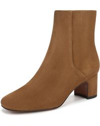Vince - S Carmen Ballet Flat Elmwood Brown Suede 7 M - Lyst