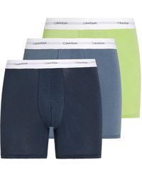 Calvin Klein - 3er Pack Boxershorts Briefs mit Logobund - Lyst