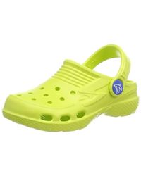 Calvin Klein Beck Clogs, Zuecos Unisex para Niños, Amarillo (Gelb 10), 27 EU