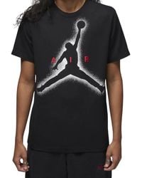 Nike - Air Jordan Large Graphic T-shirt S Black Dv8420-010 - Lyst