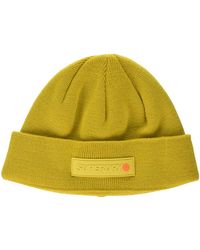 Superdry Skate LUX Beanie Strickmütze - Gelb