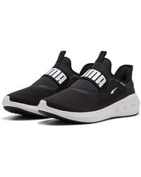 PUMA - Softride Carson Sliptech Ii Black-p Schoenen Voor Volwassenen - Lyst