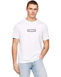 Tommy Hilfiger - Hilfiger Track Graphic Tee S/s T-shirts - Lyst