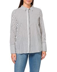 Vero Moda VMLADY L/S G-String Shirt NOOS Bluse in Schwarz - Sparen Sie 16%  - Lyst