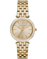 Michael Kors - Sawyer Grey Dial Rose Gold-plated Ladies Watch - Lyst