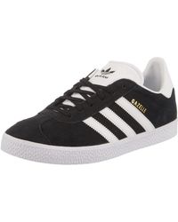 womens black gazelles