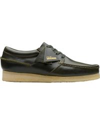 Clarks - Scarpe da barca Wallabee da uomo - Lyst