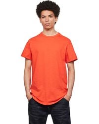 G-Star - Baseball Straight T-shirt - Lyst