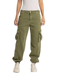 Replay - Cargo-Hose mit Stretch - Lyst