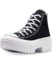Converse - Chuck Taylor All Star Lugged Heel Sneaker Nero da Donna A08258C - Lyst