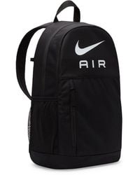 Nike - 010 Y Nk Elmntl Bkpk - Nk Air Sports Backpack Black/black/white Size - Lyst