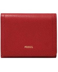 Fossil - Logan Tri-fold Wallet - Lyst