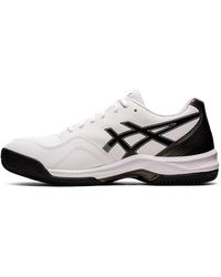 Asics - S Gel-padel Pro 5 Tennis Shoes Trainers White/black 9 - Lyst
