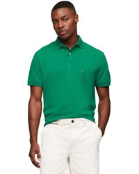 Tommy Hilfiger - Poloshirts Kurzarm in Regular Fit mit Stretch und Bio-Piqué-Baumwolle - Lyst