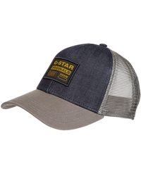 G-Star RAW - , Denim Embro Baseball Trucker Cap, Blau - Lyst