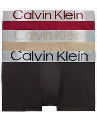 Calvin Klein - Low Rise Trunk 3Pk 0000U2664G Multipack/Unterwäsche - Lyst