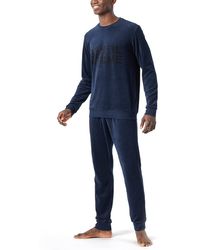 Schiesser - Schlafanzug lang Pyjamaset - Lyst