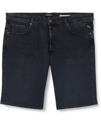 Replay - Jeans Shorts mit Stretch - Lyst