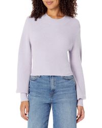 The Drop - , maglione da donna Leonel con collo alto e apertura sul retro, lilla, XXL Plus, taglia forte - Lyst