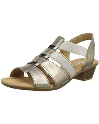 Gabor Joan Sandalen - Mettallic