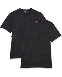 Amazon Essentials - Maglietta Girocollo a iche Corte con Taschino Uomo - Lyst