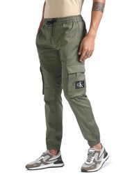 Calvin Klein - SKINNY WASHED CARGO PANT Woven Pants - Lyst