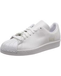 adidas superstar 80s clean white