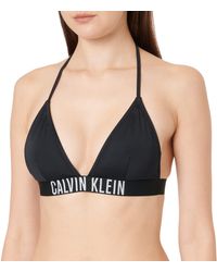Calvin Klein - Triangle-RP Parte Superior de Bikini - Lyst