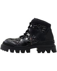 Desigual - Shoes_track Hiking Mid Calf Boot - Lyst