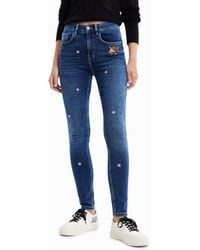 Desigual - 5-Pocket-Jeans - Lyst