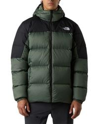 The North Face - Diablo Down 2.0 Giacca con cappuccio da uomo Bark Mist Black Heather S - Lyst