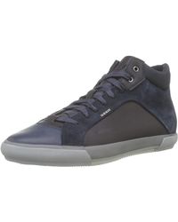 GEOX SNEAKERS ALTE UOMO IN PELLE