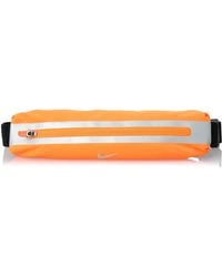 Nike - Running Waist Pack Slim Waist Pack Orange/neon - Lyst