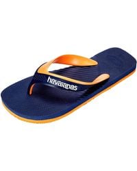 Havaianas - Casual 2.0 Navy Blue/begonia Orange 35/36 - Lyst