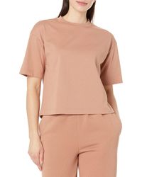 Amazon Essentials - T-Shirt a iche Corte Squadrata e Comoda con Spalle scivolate in Cotone Biologico - Lyst