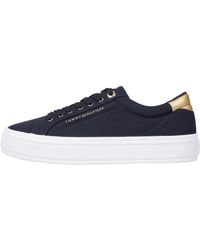 Tommy Hilfiger - Trainers Essential Canvas Shoes Vulcanised - Lyst