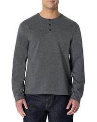 Amazon Essentials - (Sélection de Demi) Haut Henley à ches Longues - Lyst