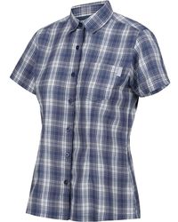 Regatta - Ladies Mindano Vii Shirt Dusty Denim Check 12 - Lyst