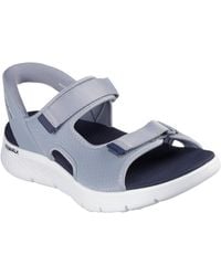 Skechers - Go Walk Flex Sandal Easy Entry Sport - Lyst