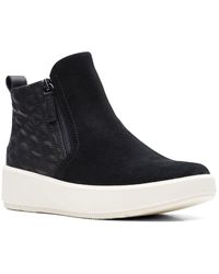 Clarks - S Layton Zip Quilted Zip Up Casual And Fashion Sneakers - Lyst
