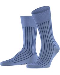 FALKE - Shadow Socks Breathable Sustainable Cotton Thin Reinforced Flat Seam For Pressure-free Toes Fine Rib Striped Pattern Elegant For - Lyst
