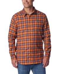 Columbia - Cornell Woods Flannel Long Sleeve Shirt - Lyst