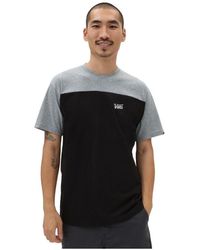 Vans - T-shirt Script Crew Block Ss - Lyst