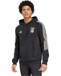 adidas - Performance Benfica Lissabon Hoody Zwart - Lyst