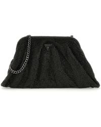 Guess - Zalina Frame Clutch Black - Lyst