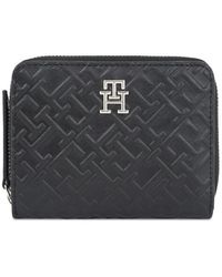 Tommy Hilfiger - TH Refined Med Mono Portefeuille AW0AW15755 - Lyst