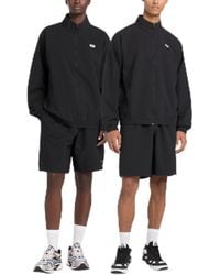 Reebok - Cl Court Sport Short Zwart - Lyst