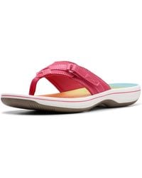 Clarks - Breeze Sea Flip-Flop - Lyst