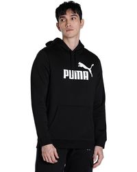 PUMA - Essentials Hoodie Black 5XL - Lyst