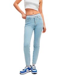 HUGO - Malu_B Pants Turquoise/Aqua449 24W / 34L - Lyst